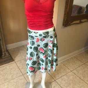 Watermelon skirt One Size Polyester
